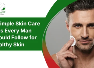 skin care routine for men