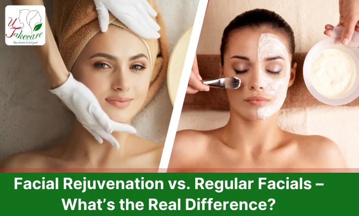 facial rejuvenation vs. regular facials